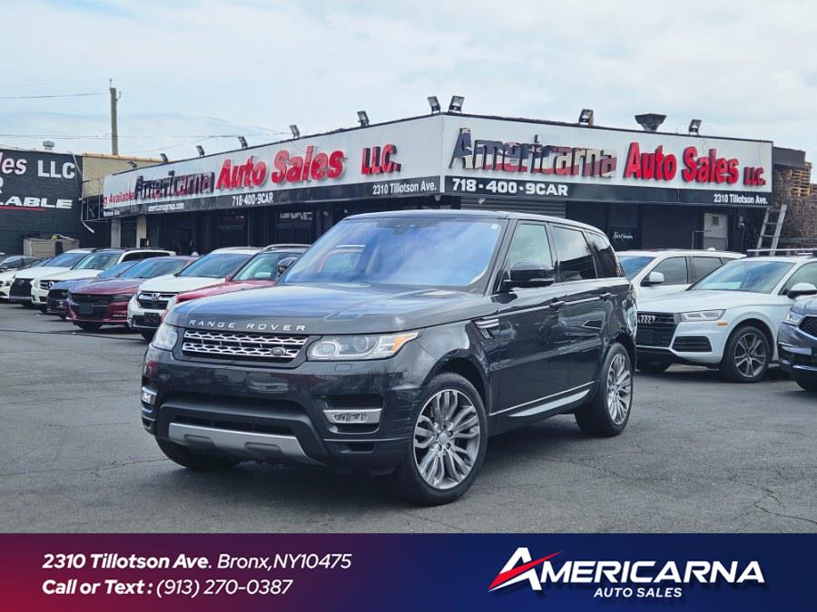 2017 Land Rover Range Rover Sport V6 Supercharged HSE, available for sale in Bronx, New York | Americarna Auto Sales LLC. Bronx, New York
