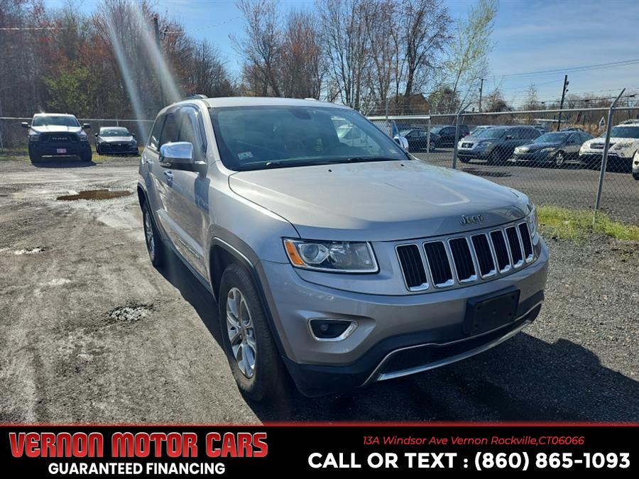 2015 Jeep Grand Cherokee 4WD 4dr Limited, available for sale in Vernon Rockville, Connecticut | Vernon Motor Cars. Vernon Rockville, Connecticut