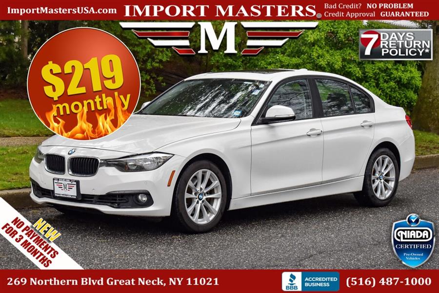 2016 BMW 3 Series 320i xDrive AWD 4dr Sedan, available for sale in Great Neck, New York | Camy Cars. Great Neck, New York