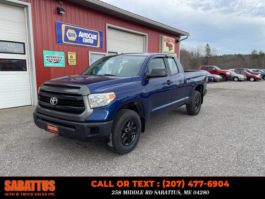 2014 Toyota Tundra 4WD Truck Double Cab 4.6L V8 6-Spd AT SR (Natl), available for sale in Sabattus, Maine | Sabattus Auto and Truck Sales Inc. Sabattus, Maine