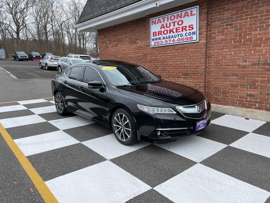 2016 Acura TLX 4dr Sdn SH-AWD V6 Advance, available for sale in Waterbury, Connecticut | National Auto Brokers, Inc.. Waterbury, Connecticut