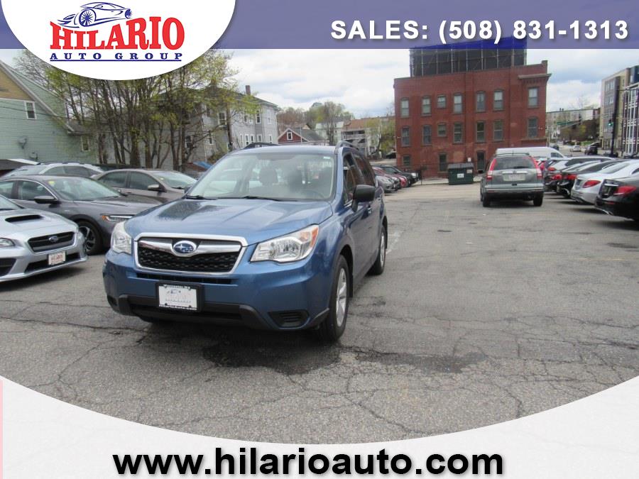 2015 Subaru Forester 4dr CVT 2.5i PZEV, available for sale in Worcester, Massachusetts | Hilario's Auto Sales Inc.. Worcester, Massachusetts