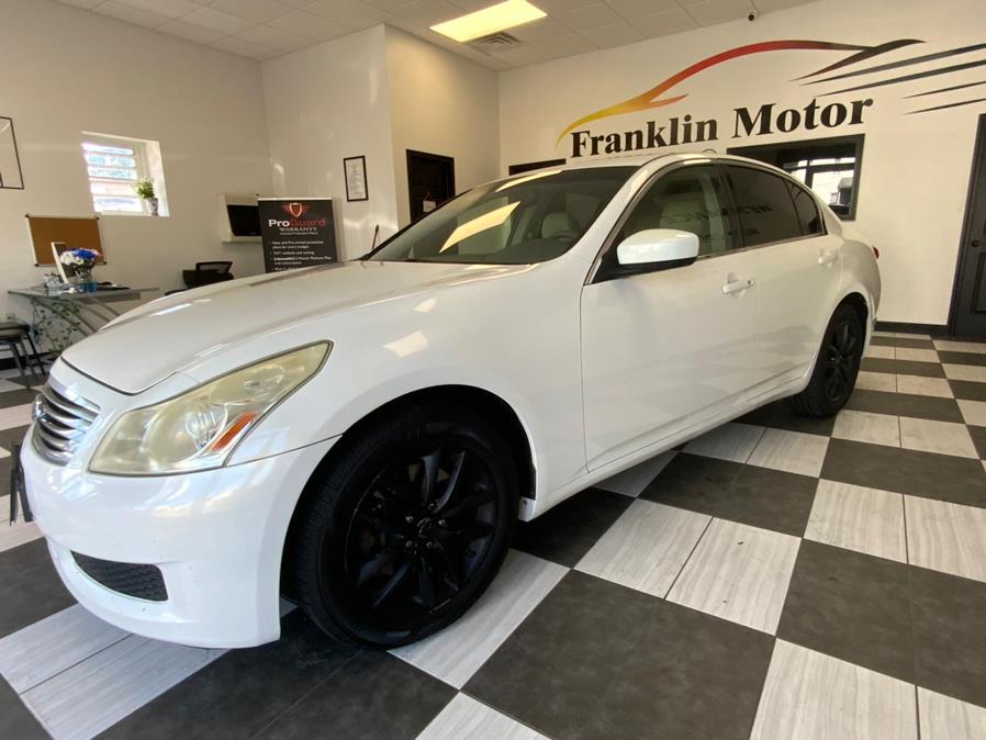 2009 INFINITI G37 Sedan 4dr x AWD, available for sale in Hartford, Connecticut | Franklin Motors Auto Sales LLC. Hartford, Connecticut
