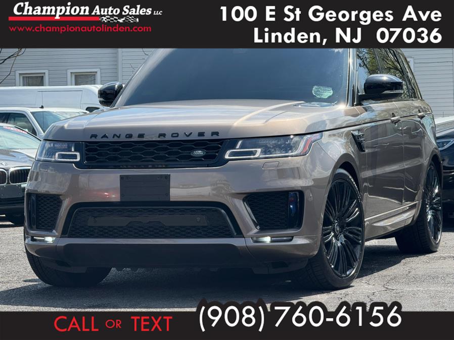2018 Land Rover Range Rover Sport V8 Supercharged Dynamic, available for sale in Linden, New Jersey | Champion Used Auto Sales. Linden, New Jersey