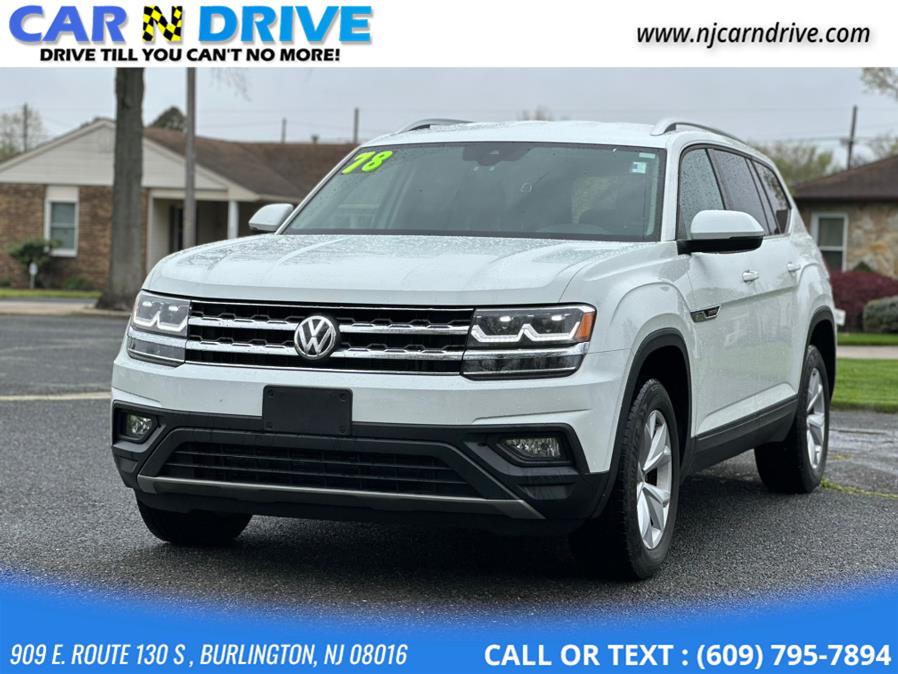 2018 Volkswagen Atlas V6 SE w/Technology AWD, available for sale in Burlington, New Jersey | Car N Drive. Burlington, New Jersey