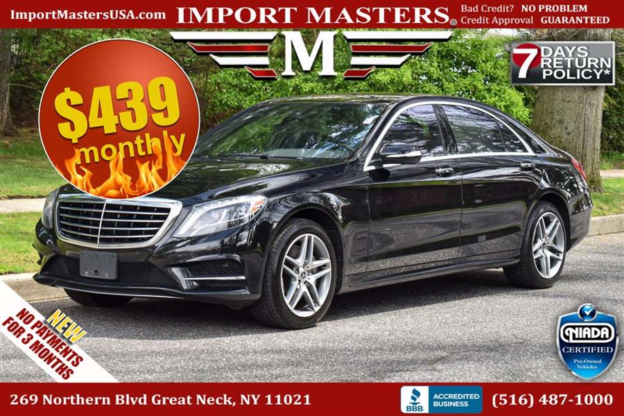 Used 2017 Mercedes-benz S-class in Great Neck, New York | Camy Cars. Great Neck, New York