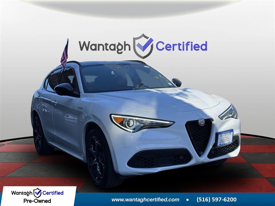 2022 Alfa Romeo Stelvio Veloce AWD, available for sale in Wantagh, New York | Wantagh Certified. Wantagh, New York