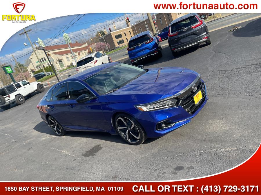 Used 2021 Honda Accord Sedan in Springfield, Massachusetts | Fortuna Auto Sales Inc.. Springfield, Massachusetts