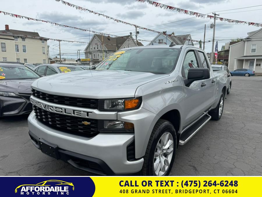 2019 Chevrolet Silverado 1500 4WD Double Cab 147" Custom, available for sale in Bridgeport, Connecticut | Affordable Motors Inc. Bridgeport, Connecticut