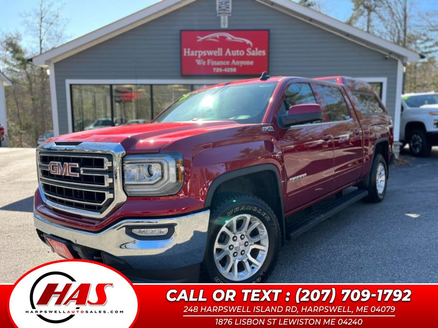 2018 GMC Sierra 1500 4WD Crew Cab 143.5" SLE, available for sale in Harpswell, Maine | Harpswell Auto Sales Inc. Harpswell, Maine