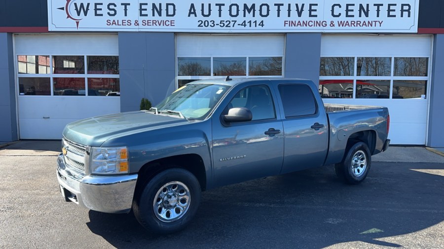 2012 Chevrolet Silverado 1500 4WD Crew Cab 143.5" LS, available for sale in Waterbury, Connecticut | West End Automotive Center. Waterbury, Connecticut