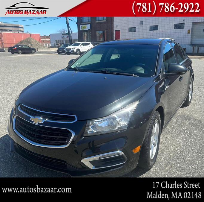 Used 2015 Chevrolet Cruze in Malden, Massachusetts | Auto Bazaar. Malden, Massachusetts