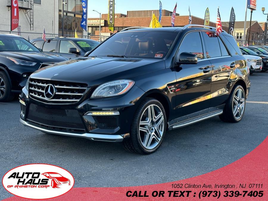 2013 Mercedes-Benz M-Class 4MATIC 4dr ML 63 AMG, available for sale in Irvington , New Jersey | Auto Haus of Irvington Corp. Irvington , New Jersey