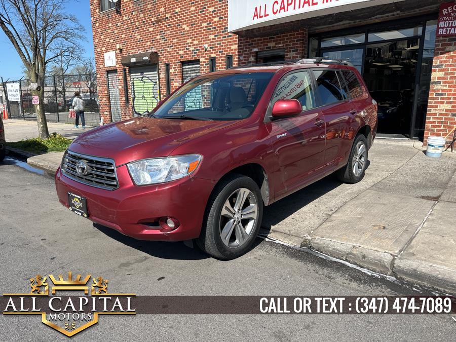 2008 Toyota Highlander 4WD 4dr Sport (Natl), available for sale in Brooklyn, New York | All Capital Motors. Brooklyn, New York