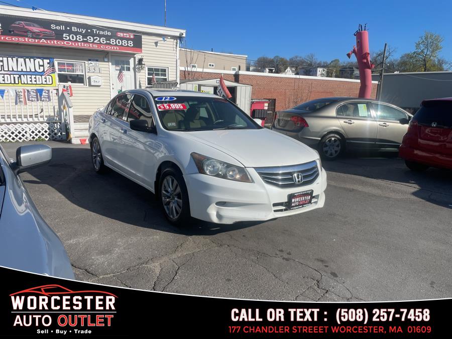 Used 2012 Honda Accord Sdn in Worcester, Massachusetts | Worcester Auto Outlet LLC. Worcester, Massachusetts