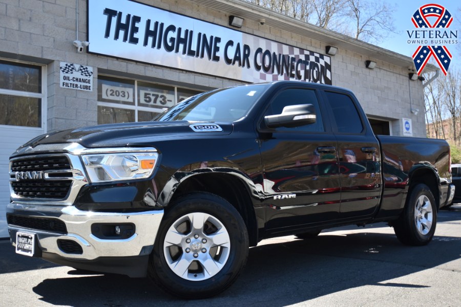 2022 Ram 1500 Big Horn 4x4 Quad Cab 6''4" Box, available for sale in Waterbury, Connecticut | Highline Car Connection. Waterbury, Connecticut