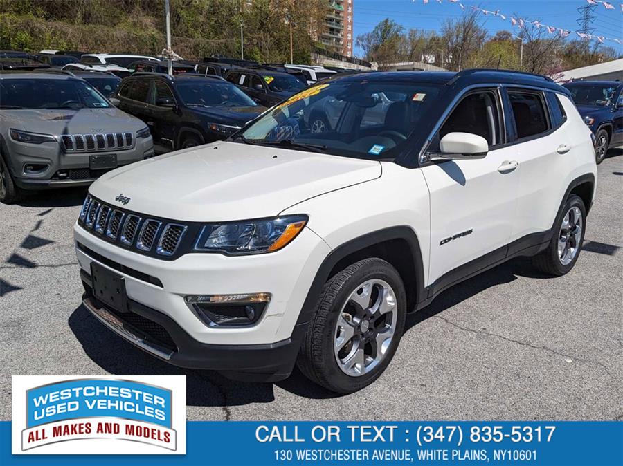 2021 Jeep Compass Limited, available for sale in White Plains, New York | Apex Westchester Used Vehicles. White Plains, New York