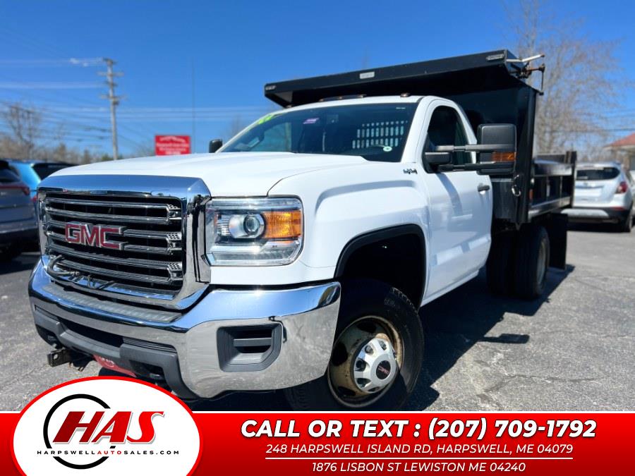 2017 GMC Sierra 3500HD 4WD Reg Cab 137.5" WB, 59.06" CA, available for sale in Harpswell, Maine | Harpswell Auto Sales Inc. Harpswell, Maine