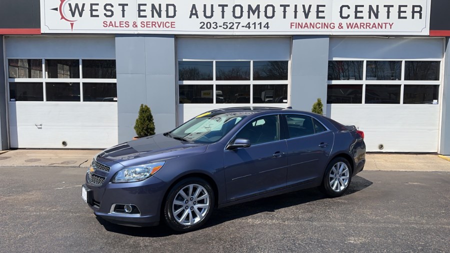 2013 Chevrolet Malibu 4dr Sdn LT w/2LT, available for sale in Waterbury, Connecticut | West End Automotive Center. Waterbury, Connecticut