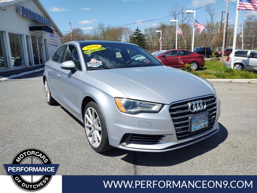 2016 Audi A3 4dr Sdn quattro 2.0T Premium Plus, available for sale in Wappingers Falls, New York | Performance Motor Cars. Wappingers Falls, New York