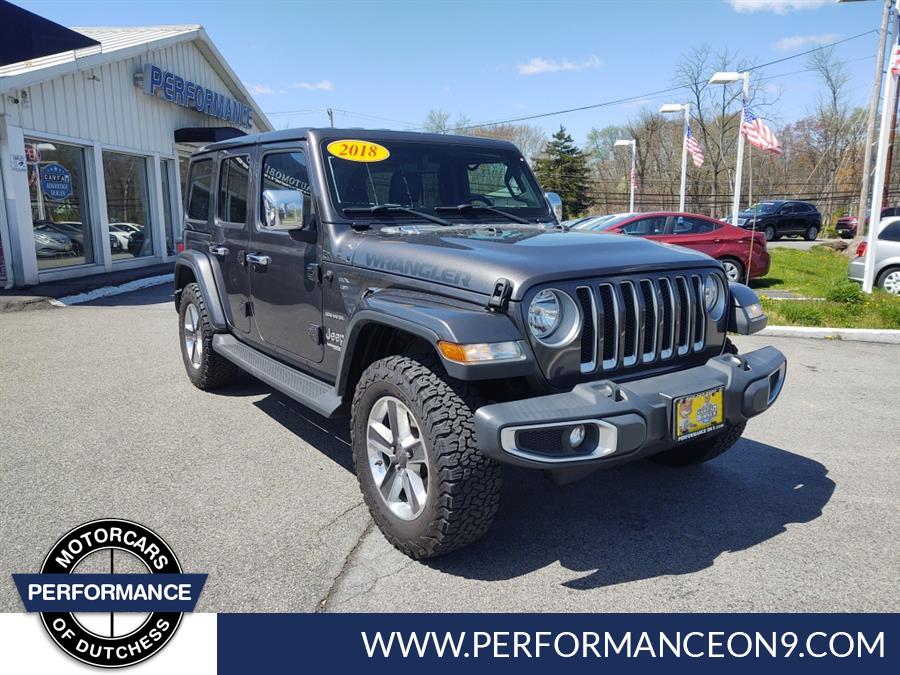Used 2018 Jeep Wrangler Unlimited in Wappingers Falls, New York | Performance Motor Cars. Wappingers Falls, New York