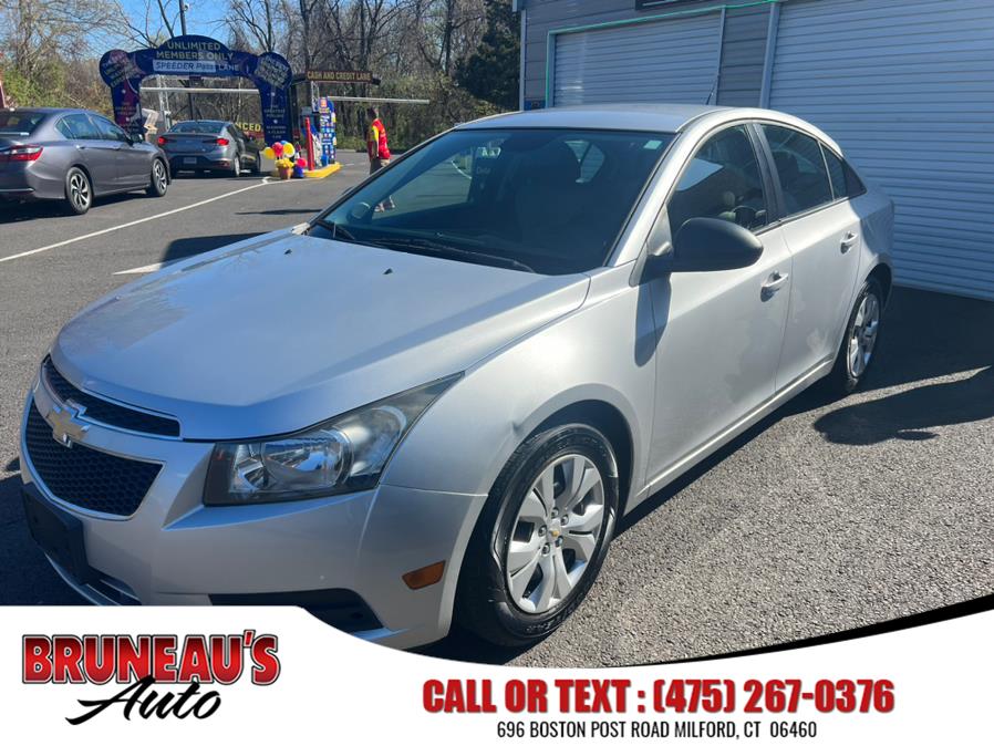2013 Chevrolet Cruze 4dr Sdn Auto LS, available for sale in Milford, Connecticut | Bruneau's Auto Inc. Milford, Connecticut