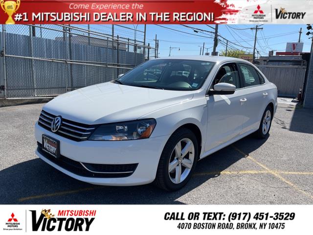 2014 Volkswagen Passat 1.8T Wolfsburg Edition, available for sale in Bronx, New York | Victory Mitsubishi and Pre-Owned Super Center. Bronx, New York