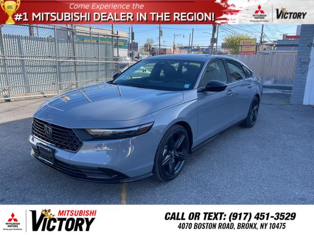 Used 2023 Honda Accord Hybrid in Bronx, New York | Victory Mitsubishi and Pre-Owned Super Center. Bronx, New York