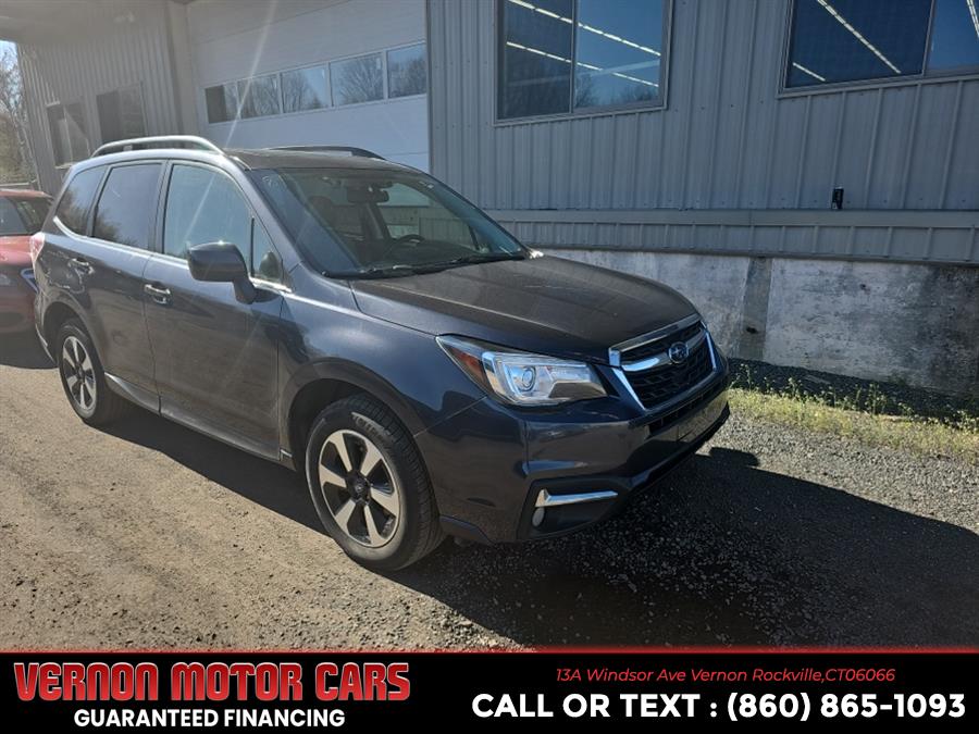 2018 Subaru Forester 2.5i Limited CVT, available for sale in Vernon Rockville, Connecticut | Vernon Motor Cars. Vernon Rockville, Connecticut