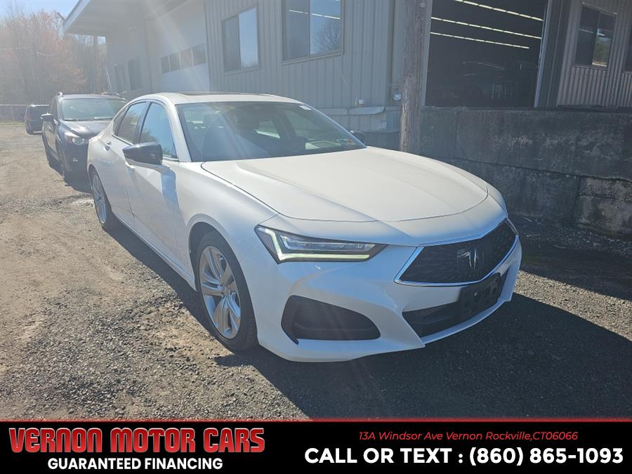 2021 Acura TLX FWD w/Technology Package, available for sale in Vernon Rockville, Connecticut | Vernon Motor Cars. Vernon Rockville, Connecticut
