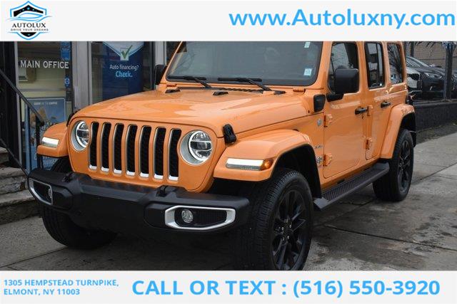 2021 Jeep Wrangler 4xe Unlimited Sahara, available for sale in Elmont, New York | Auto Lux. Elmont, New York