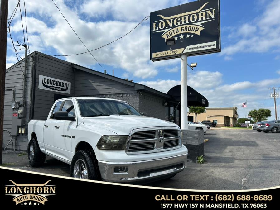 2012 Ram 1500 2WD Quad Cab 140.5" Lone Star, available for sale in Mansfield, Texas | Longhorn Auto Group. Mansfield, Texas