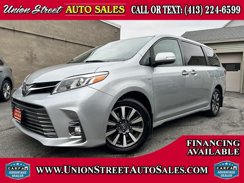 2019 Toyota Sienna Limited Premium AWD 7-Passenger (Natl), available for sale in West Springfield, Massachusetts | Union Street Auto Sales. West Springfield, Massachusetts