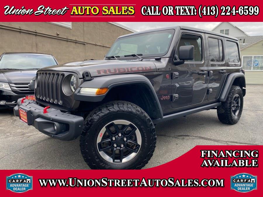 2018 Jeep Wrangler Unlimited Rubicon 4x4, available for sale in West Springfield, Massachusetts | Union Street Auto Sales. West Springfield, Massachusetts
