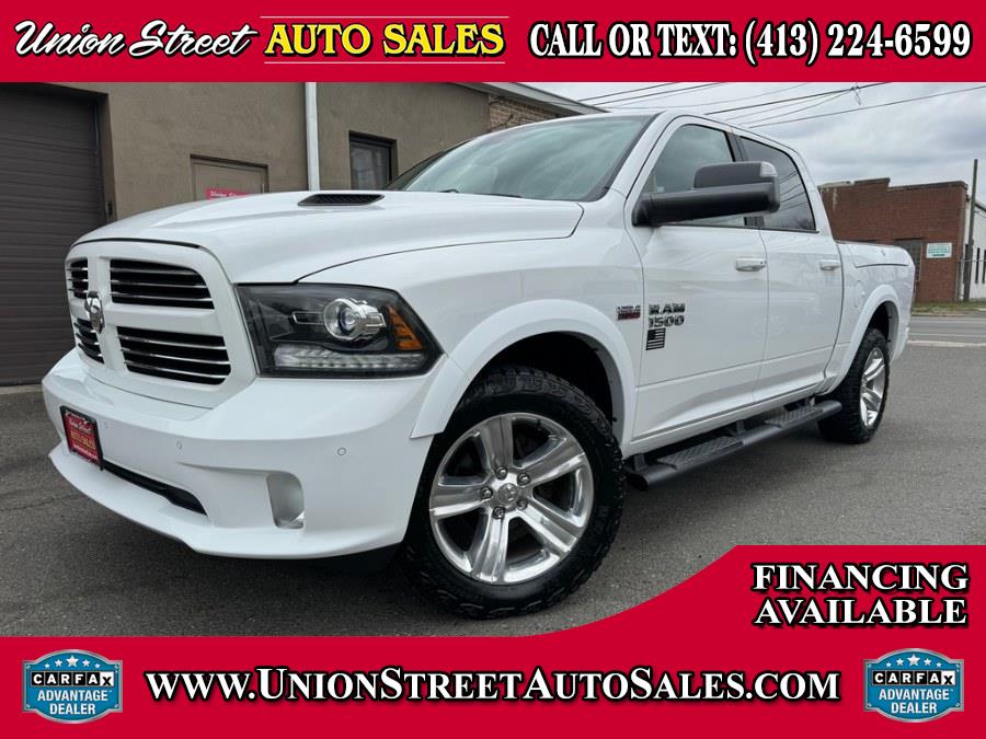 2017 Ram 1500 Sport 4x4 Crew Cab 5''7" Box, available for sale in West Springfield, Massachusetts | Union Street Auto Sales. West Springfield, Massachusetts