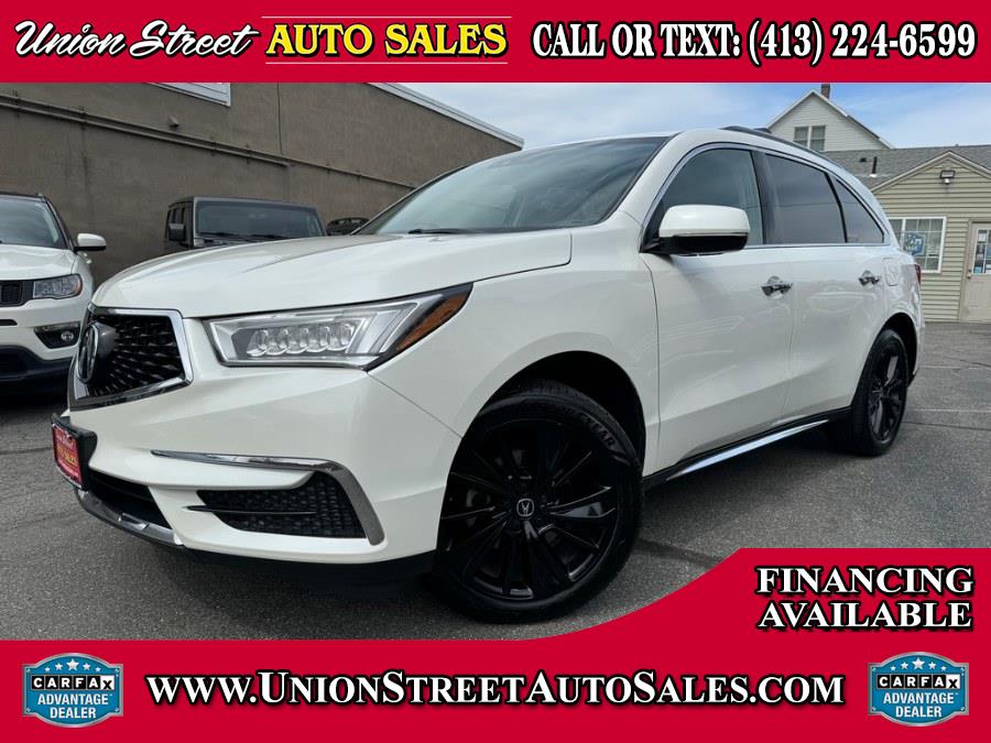 2019 Acura MDX SH-AWD w/Technology Pkg, available for sale in West Springfield, Massachusetts | Union Street Auto Sales. West Springfield, Massachusetts