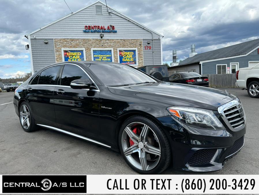 2015 Mercedes-Benz S-Class 4dr Sdn S 63 AMG 4MATIC, available for sale in East Windsor, Connecticut | Central A/S LLC. East Windsor, Connecticut