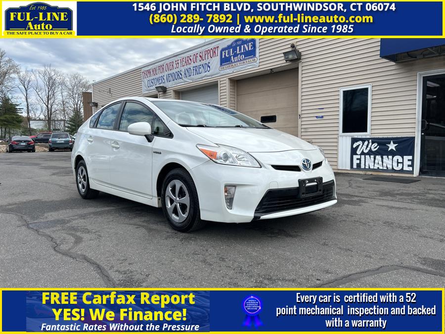 2012 Toyota Prius 5dr HB Three (Natl), available for sale in South Windsor , Connecticut | Ful-line Auto LLC. South Windsor , Connecticut