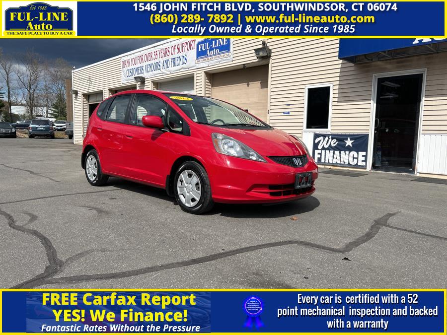 2013 Honda Fit 5dr HB Auto, available for sale in South Windsor , Connecticut | Ful-line Auto LLC. South Windsor , Connecticut