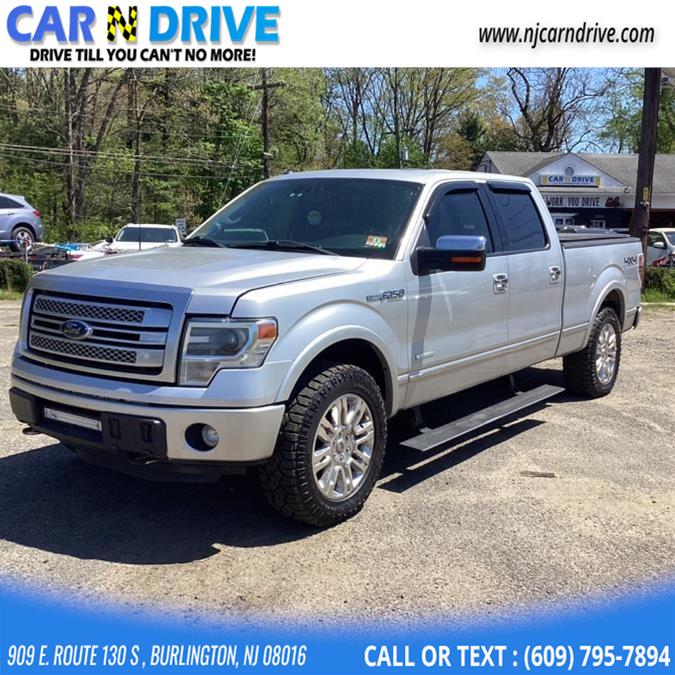2013 Ford F-150 Platinum SuperCrew 5.5-ft. Bed 4WD, available for sale in Burlington, New Jersey | Car N Drive. Burlington, New Jersey