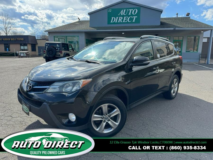 2015 Toyota RAV4 AWD 4dr XLE (Natl), available for sale in Windsor Locks, Connecticut | Auto Direct LLC. Windsor Locks, Connecticut
