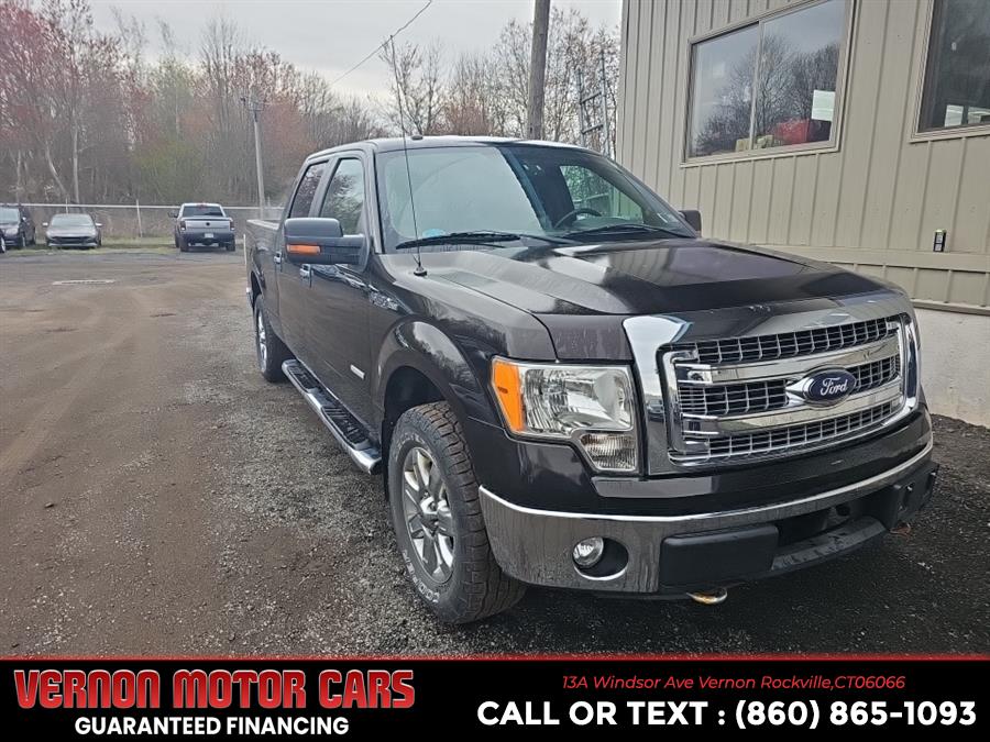 2013 Ford F-150 4WD SuperCrew 157" XLT, available for sale in Vernon Rockville, Connecticut | Vernon Motor Cars. Vernon Rockville, Connecticut