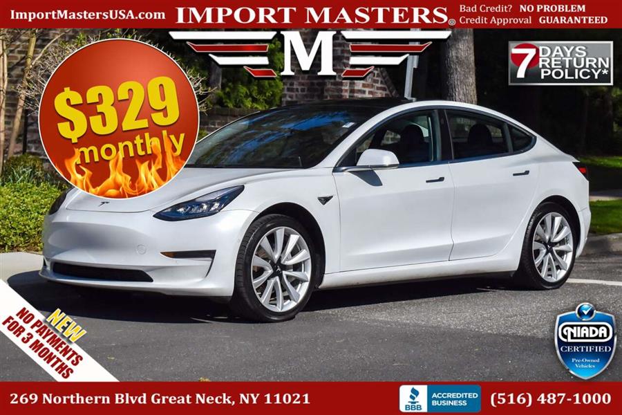 2019 Tesla Model 3 Standard Range Plus 4dr Fastback, available for sale in Great Neck, New York | Camy Cars. Great Neck, New York