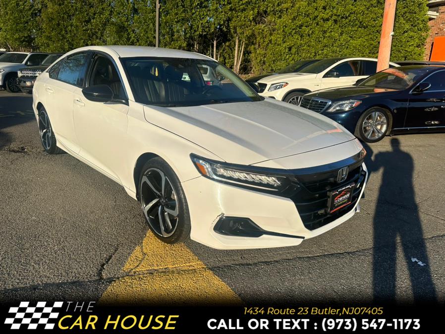 2021 Honda Accord Sedan Sport SE 1.5T CVT, available for sale in Butler, New Jersey | The Car House. Butler, New Jersey