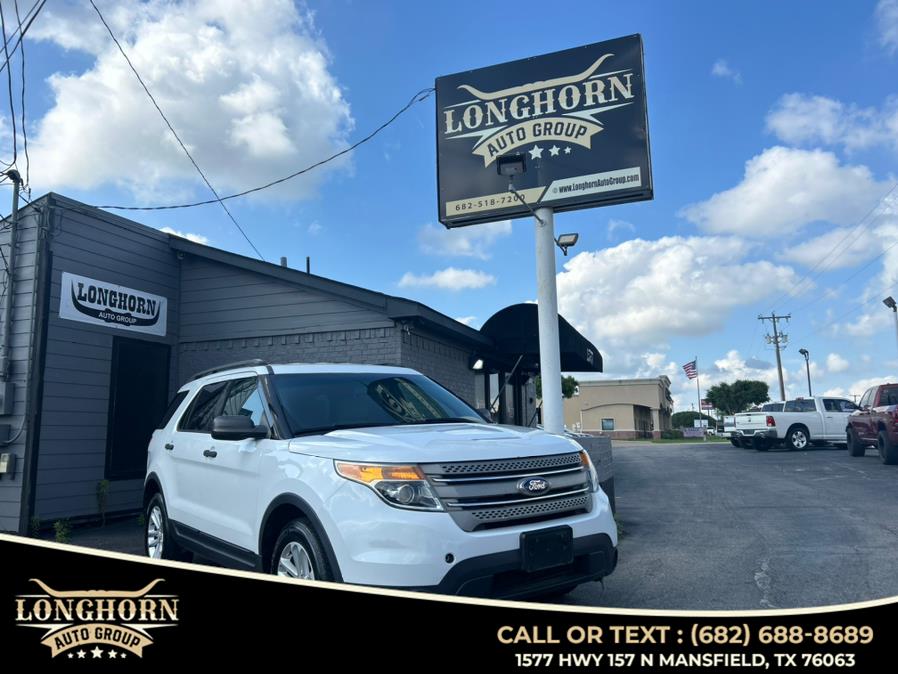 2015 Ford Explorer FWD 4dr Base, available for sale in Mansfield, Texas | Longhorn Auto Group. Mansfield, Texas