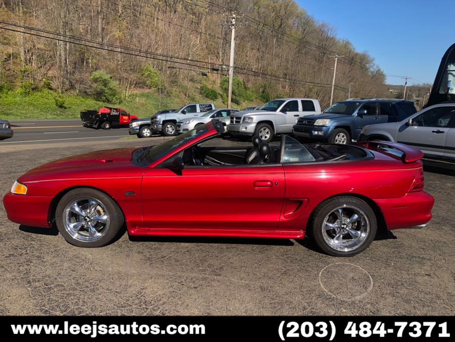 1995 Ford Mustang 2dr Convertible GT, available for sale in North Branford, Connecticut | LeeJ's Auto Sales & Service. North Branford, Connecticut