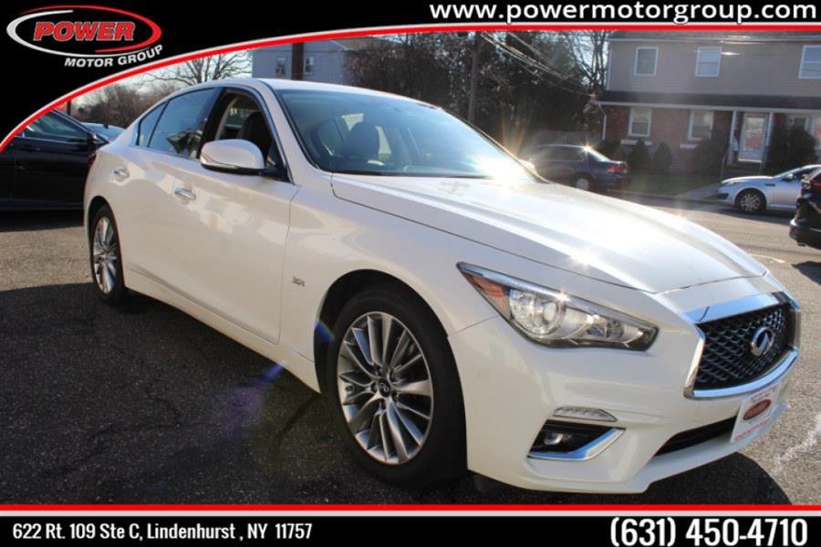 2018 INFINITI Q50 3.0t LUXE AWD, available for sale in Lindenhurst, New York | Power Motor Group. Lindenhurst, New York 2018 INFINITI Q50 3.0t LUXE AWD, available for sale in Lindenhurst, New York | Power Motor Group. Lindenhurst, New York