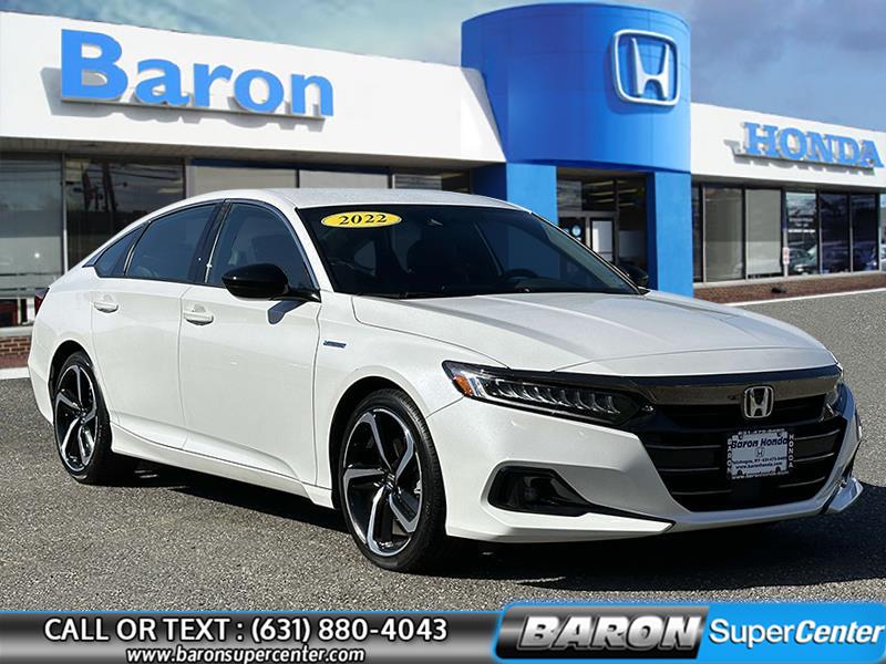 Used 2022 Honda Accord Hybrid in Patchogue, New York | Baron Supercenter. Patchogue, New York