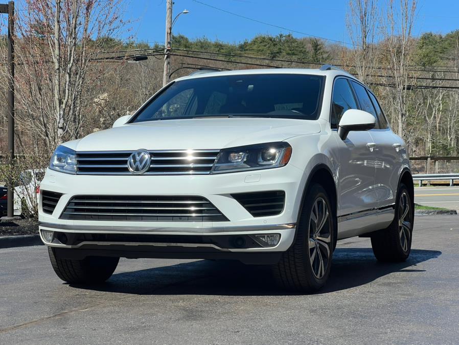 2017 Volkswagen Touareg V6 Wolfsburg Edition, available for sale in Canton, Connecticut | Lava Motors. Canton, Connecticut