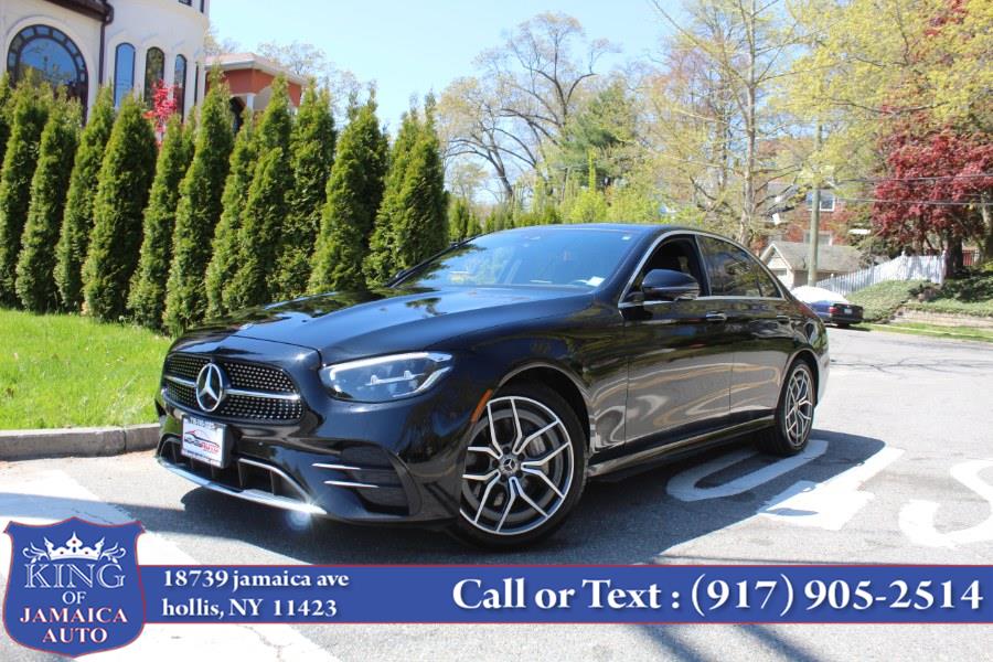 2021 Mercedes-Benz E-Class E 350 4MATIC Sedan, available for sale in Hollis, New York | King of Jamaica Auto Inc. Hollis, New York